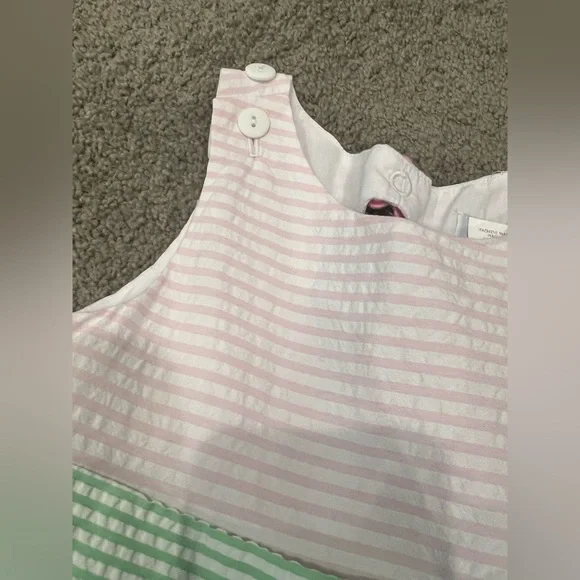 Florence Eiseman Seersucker Flower Dress - Picture 5 of 7